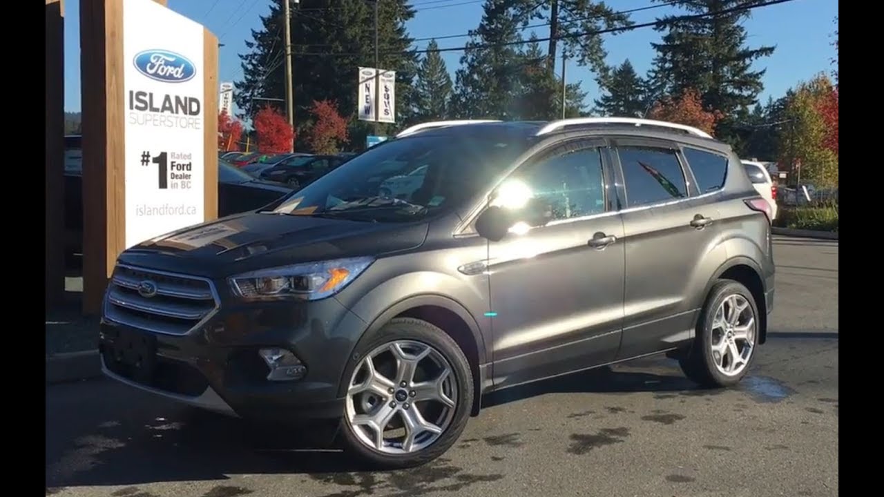 2018 Ford Escape Titanium Safe and Smart EcoBoost Review|Island Ford