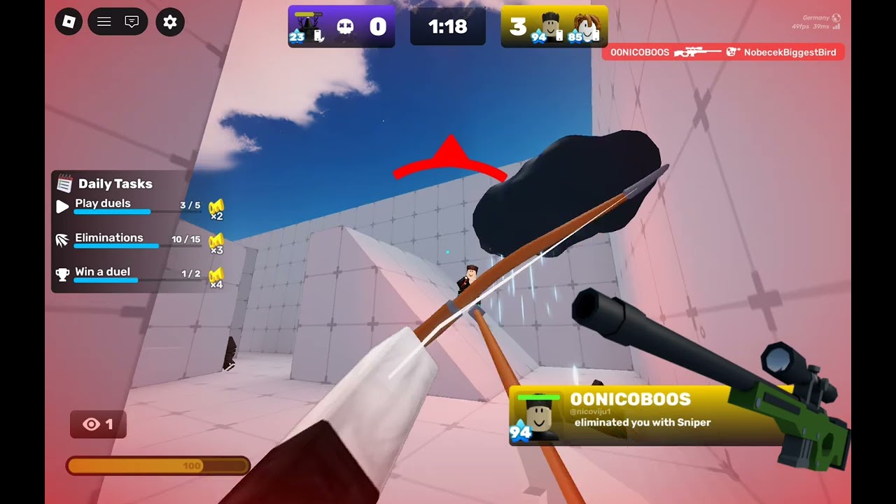 Playing rivals part 5 (No autoaim)
