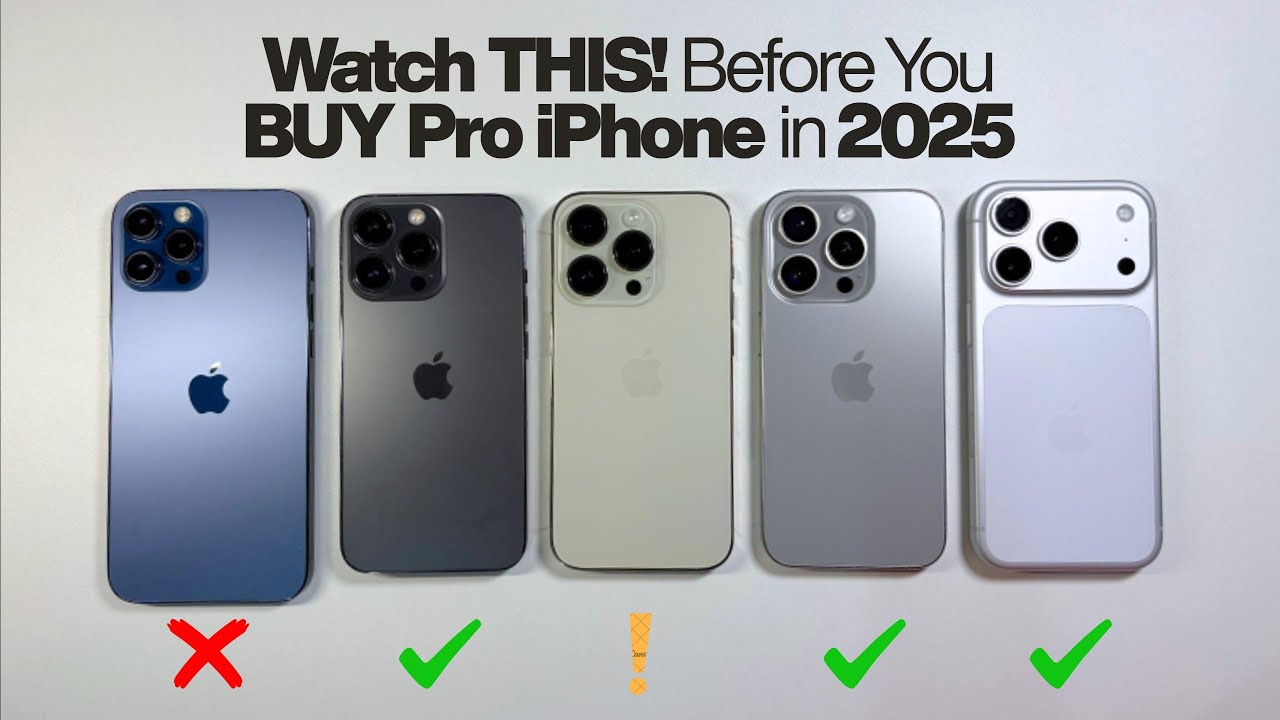 Лучшие профессиональные iPhone, которые можно купить прямо сейчас в 2025 году: посмотрите ЭТО пер...