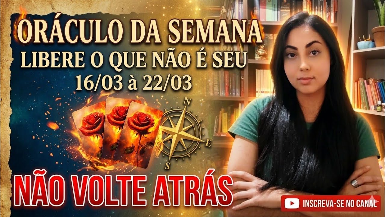 NÃO VOLTE ATRÁS | Mensagem da Semana - 15/03 á 22/03 (Um Livramento Vai Acontecer)