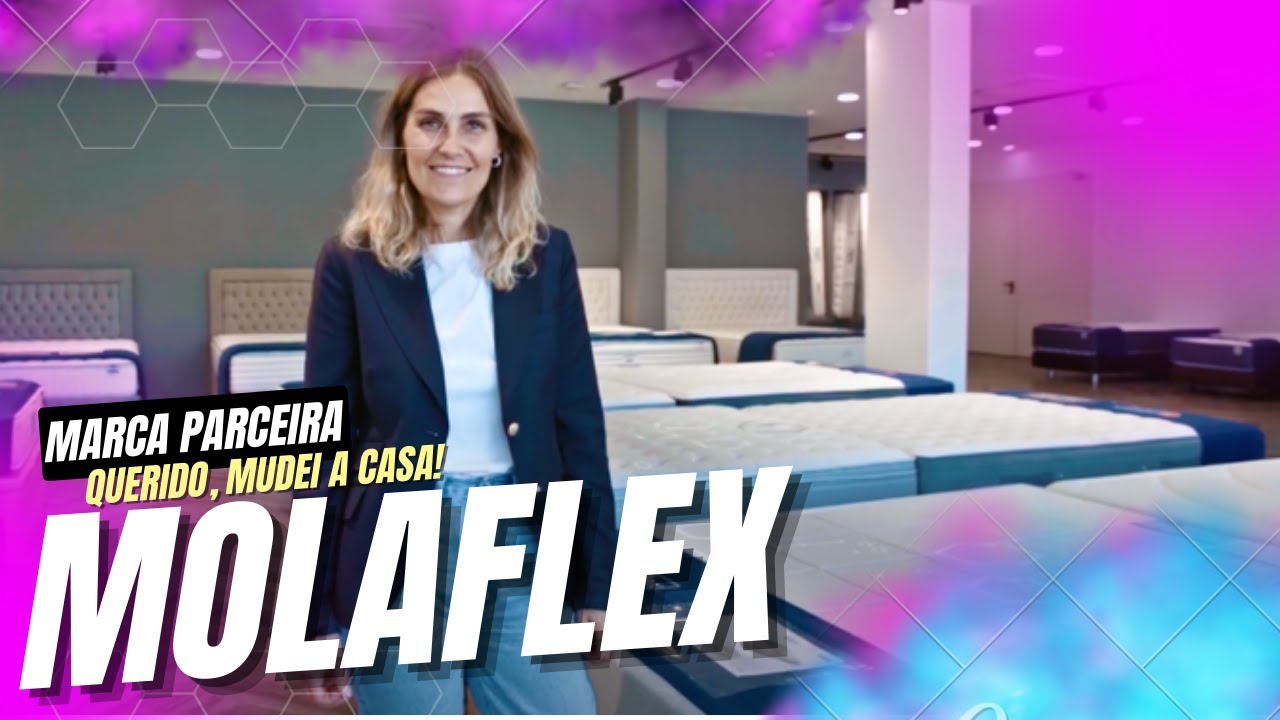 MOLAFLEX - Marca parceira QUERIDO, MUDEI A CASA!