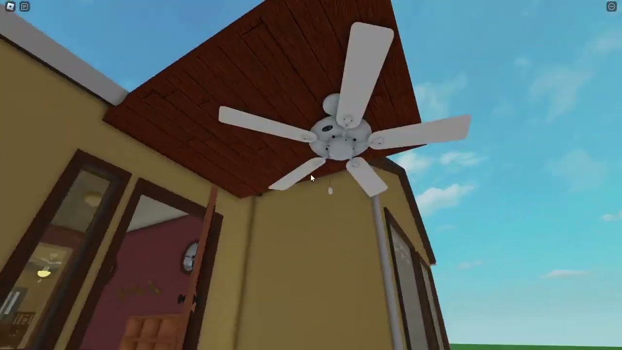 Roblox | 2 House 1 School with Ceiling Fans (Part 1)