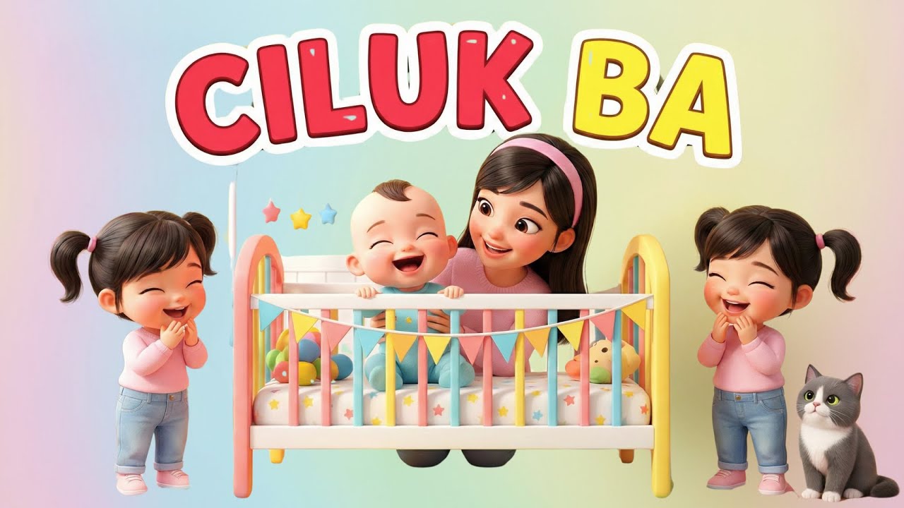 CILUKBA 🫣 Lagu Anak Indonesia Populer | Animasi 3D Ceria