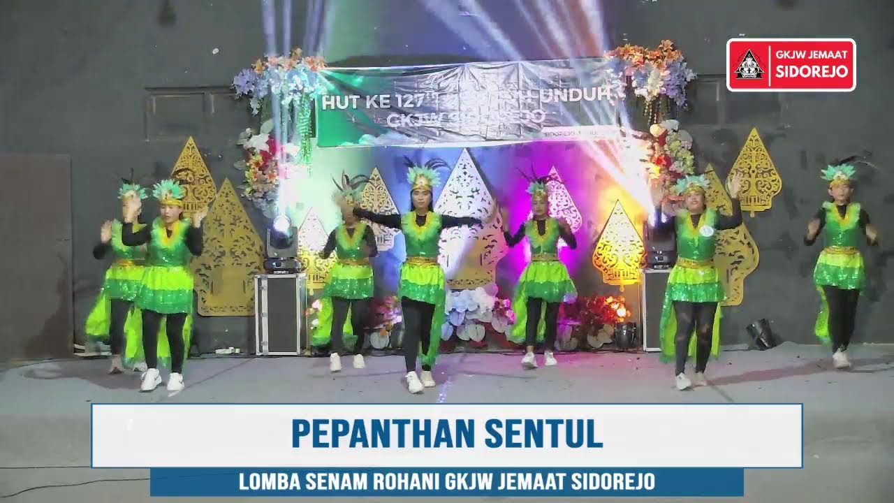 Lomba Senam Rohani HUT GKJW Sidorejo Ke 127