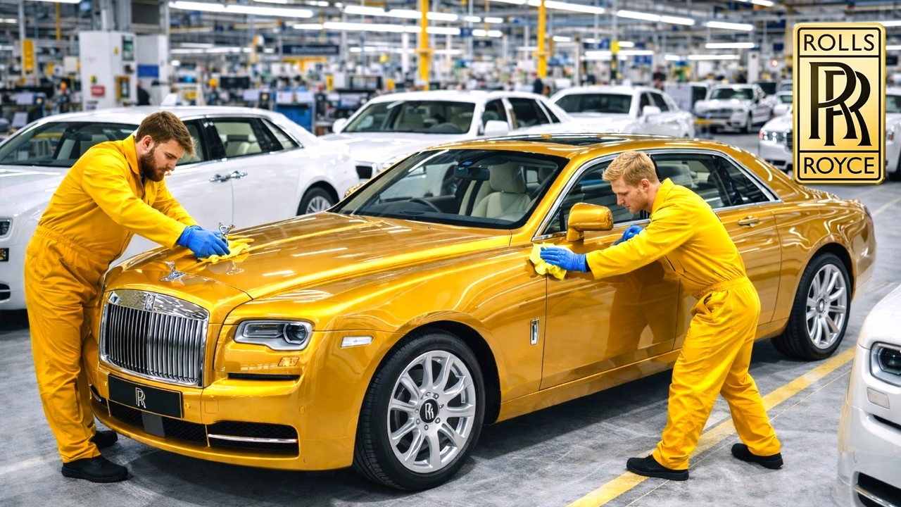 HOW the MOST EXPENSIVE ROLLS-ROYCE in the WORLD Is MADE | INSIDE the ROLLS-ROYCE MEGAFACTORY