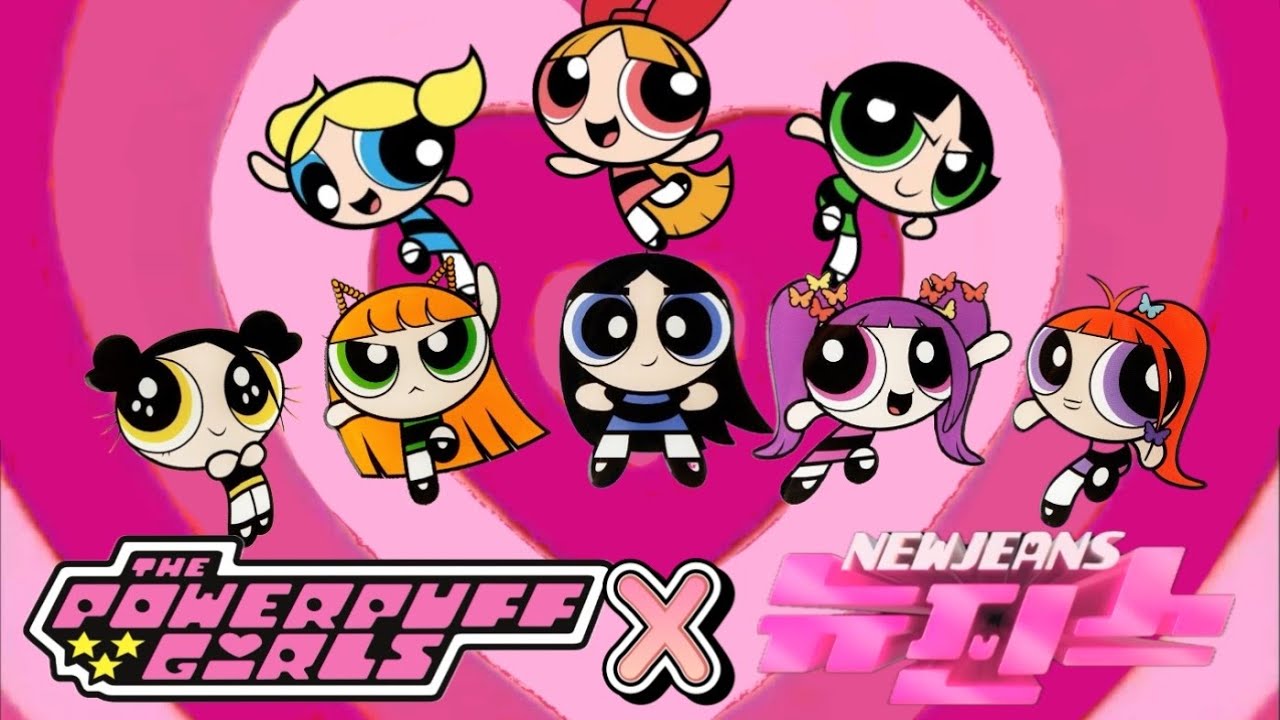 뉴진스 파워퍼프걸 애니메이션 1편🐰| 단편 만화 | Newjeans Powerpuffgirl Animation Episode 1🐰| Short Cartoon