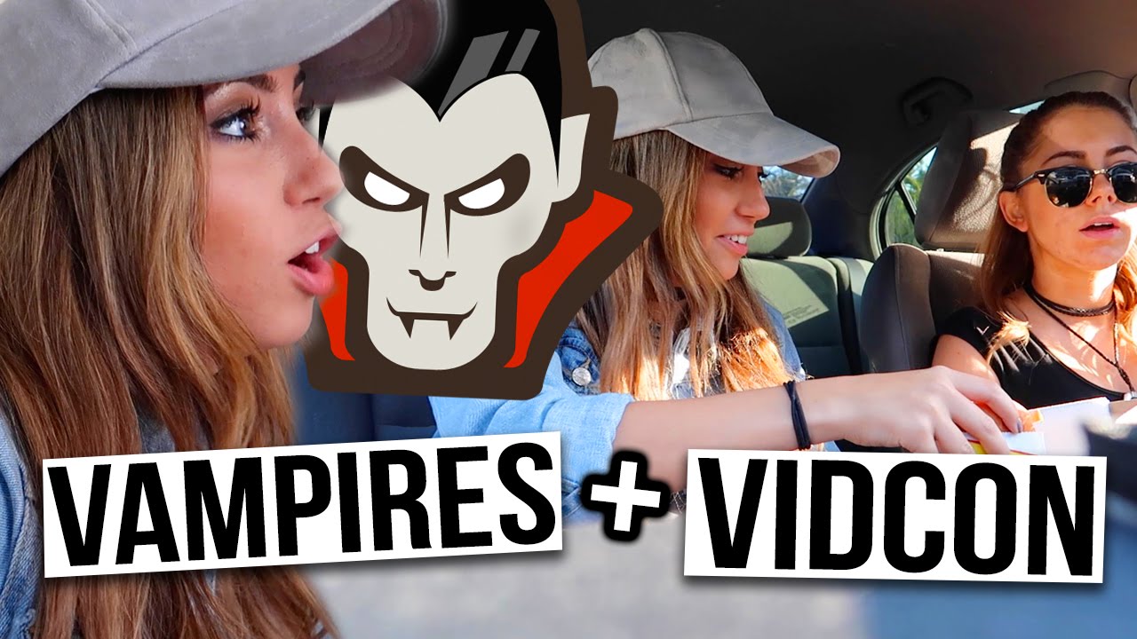 Vampires are REAL?! & Heading to Vidcon!