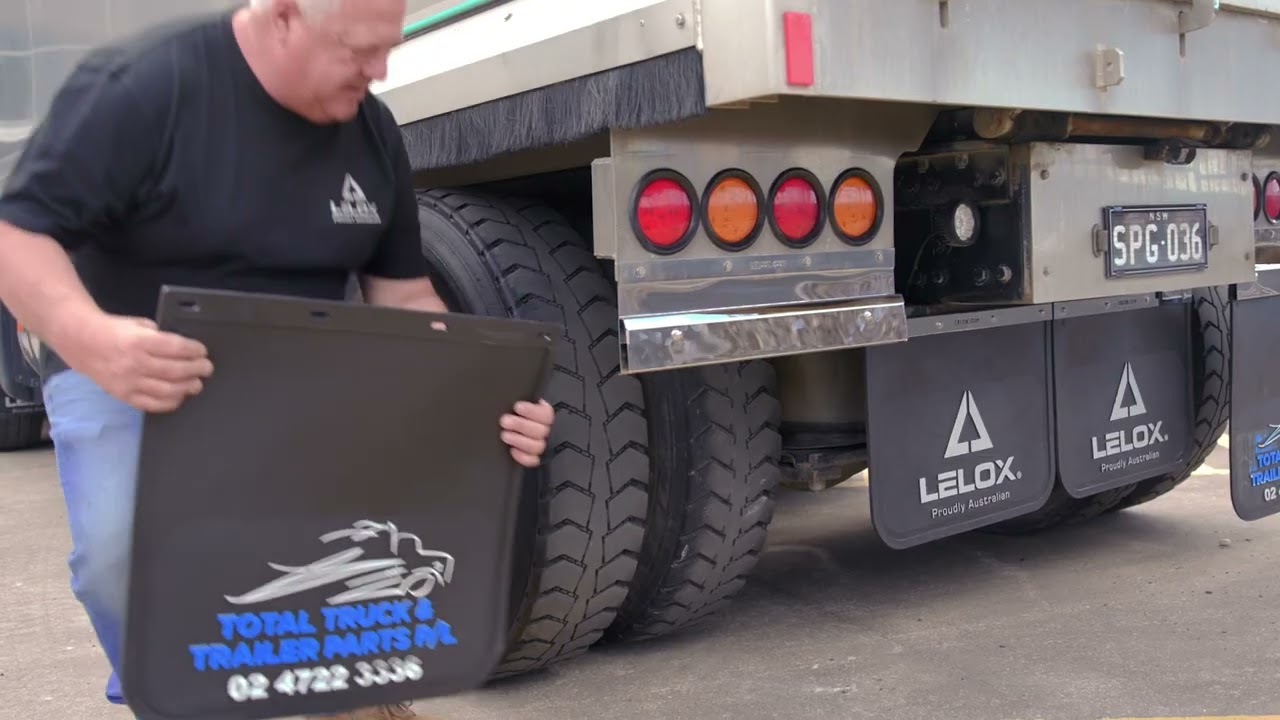 LELOX's Quick Release Mudflap Clamp - TIPPER MODEL
