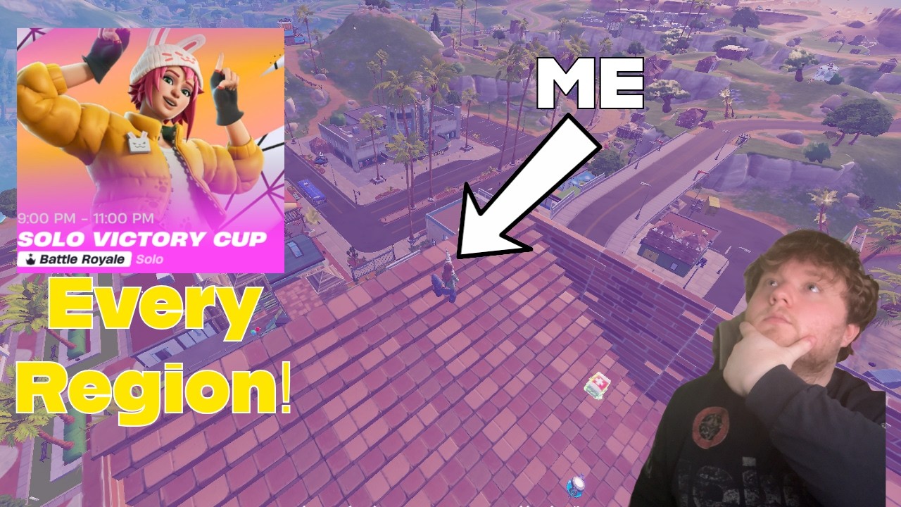 I Played EVERY Region Solo victory Cup (Bad Idea...)