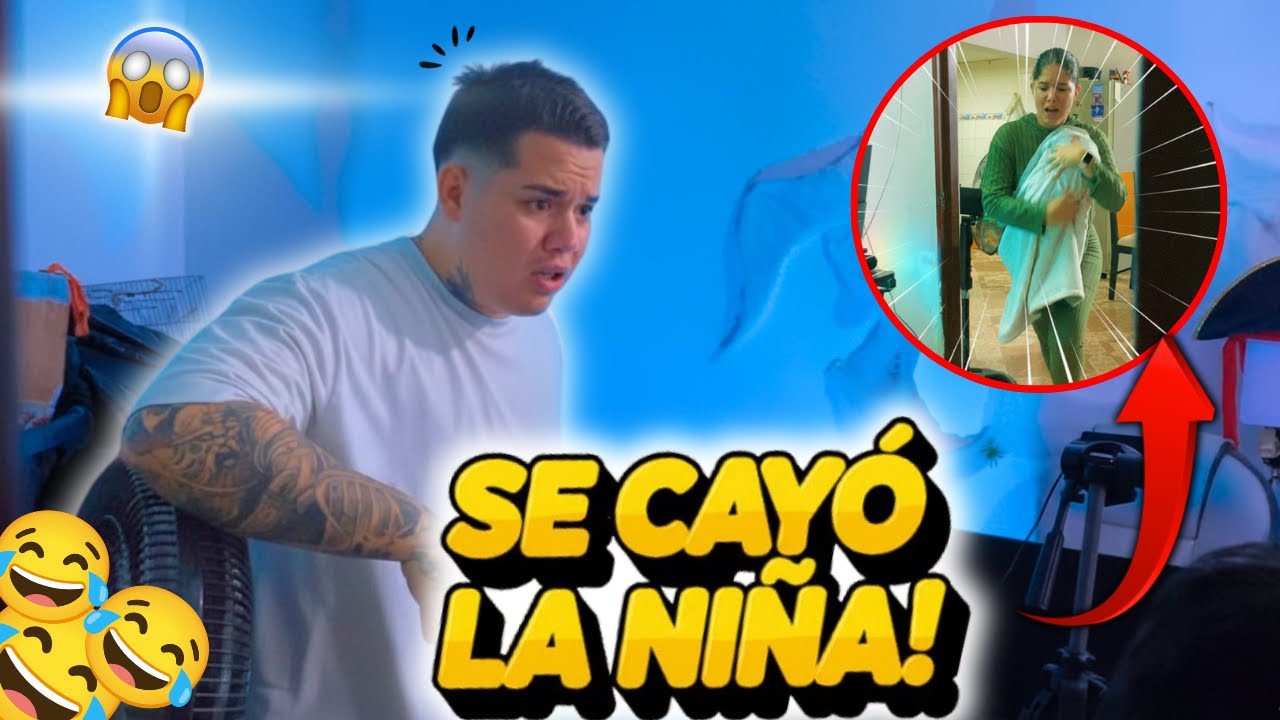 BROMA A MEMA 👧 SE CAYO LA NIÑA!👧😱😱