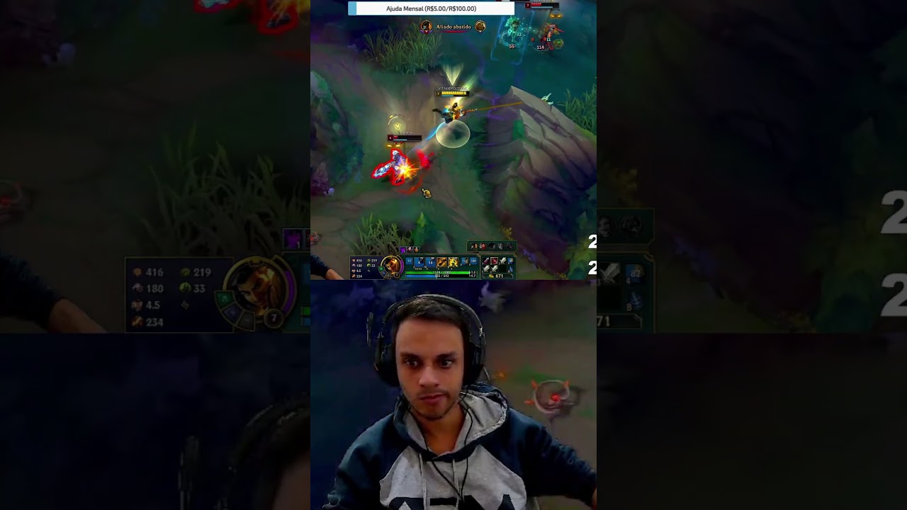 &Eacute; assim que um Mono Akshan joga no League of Legends ?