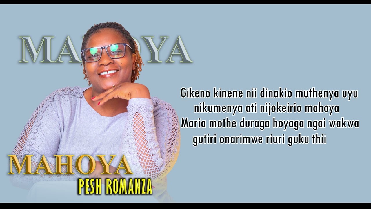 MAHOYA OFFICIAL LYRICAL VIDEO - PESH ROMANZA.