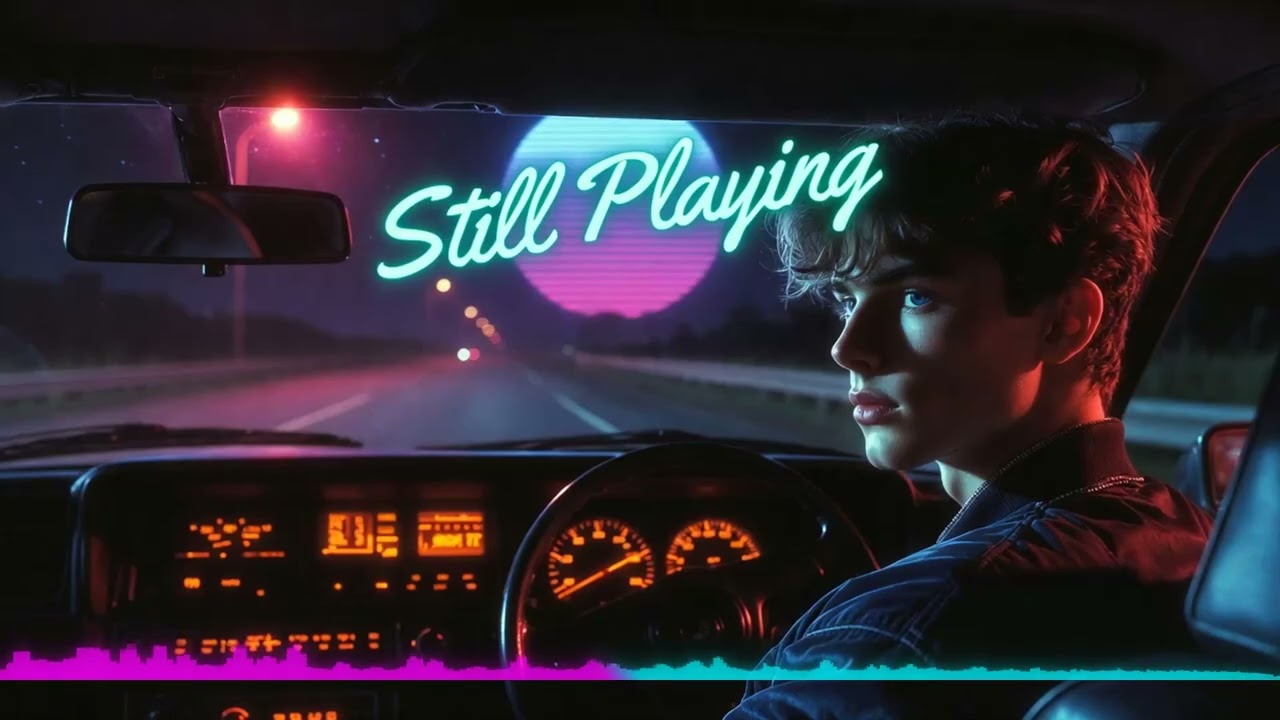 Still Playing by Midnight FM | 80sVibes | Synthwave | Dream Pop | AI Music