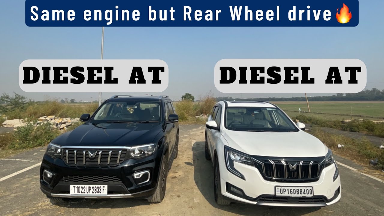 Scorpio N diesel AT vs Xuv700 diesel At Drag Race | which Mhawk is tuned for performance ?