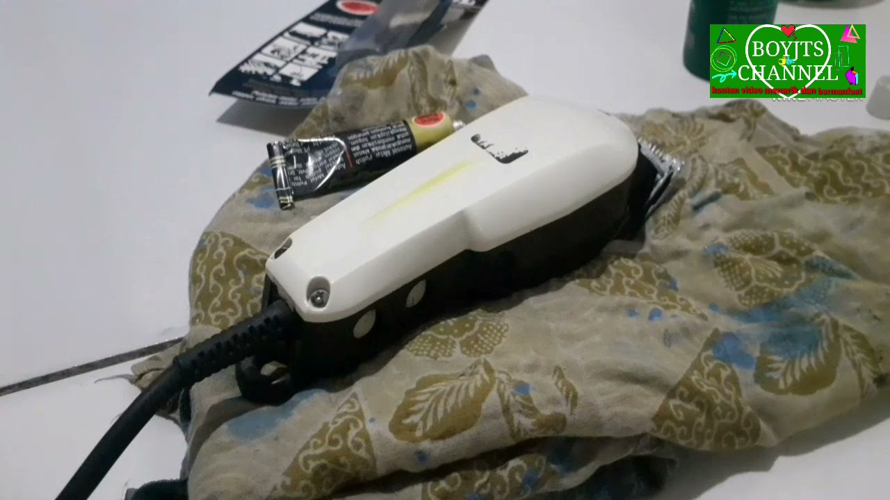 CARA MUDAH MEMPERTAJAM ALAT CUKUR GUNTING CLIPPER WHAL SUPER TAPER