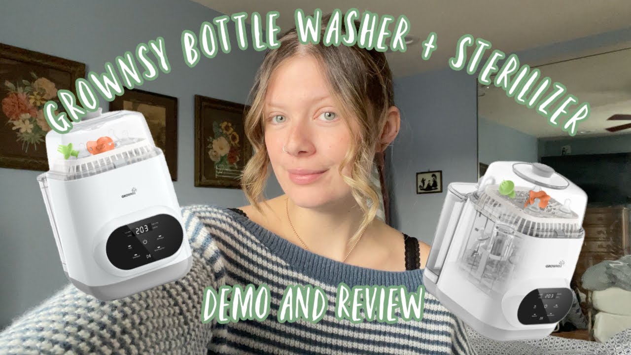 Demo and Review: Grownsy bottle washer and sterilizer... is it worth it?!?