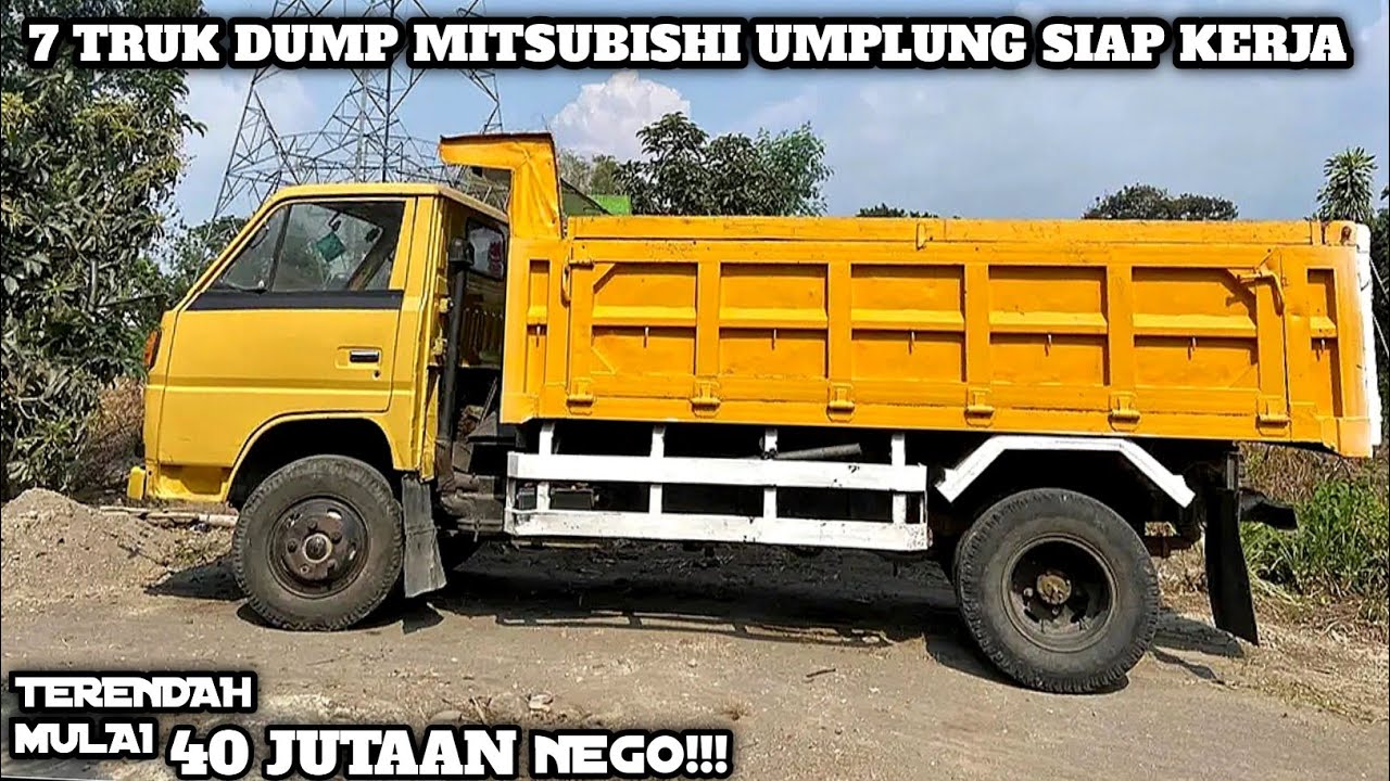 HARGA TRUK DUMP UMPLUNG MITSUBISHI COLTDIESEL BEKAS || MULAI 40 JUTAAN || UPDATE 2024 || JUAL BELI