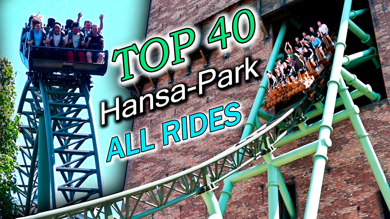 TOP 40 - Hansa-Park - ALL RIDES