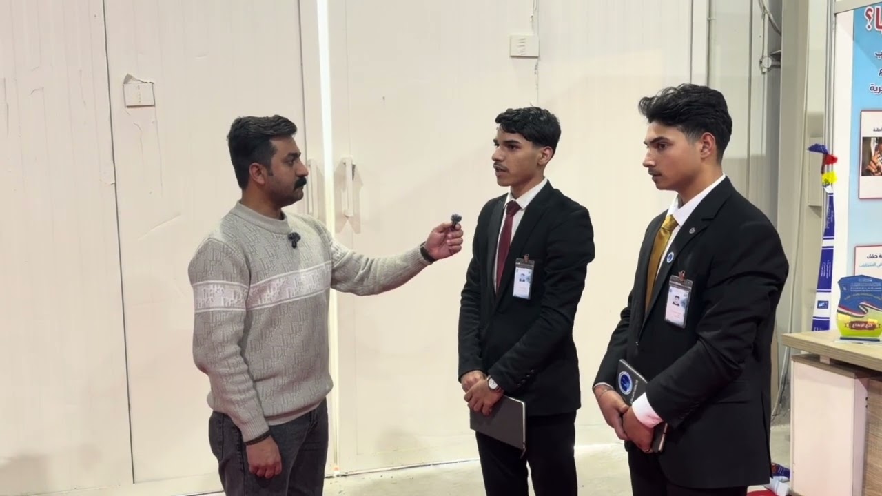 معرض بغداد الدولي الدورة الـ٤٩ الاعلامي ناجي السعيدي