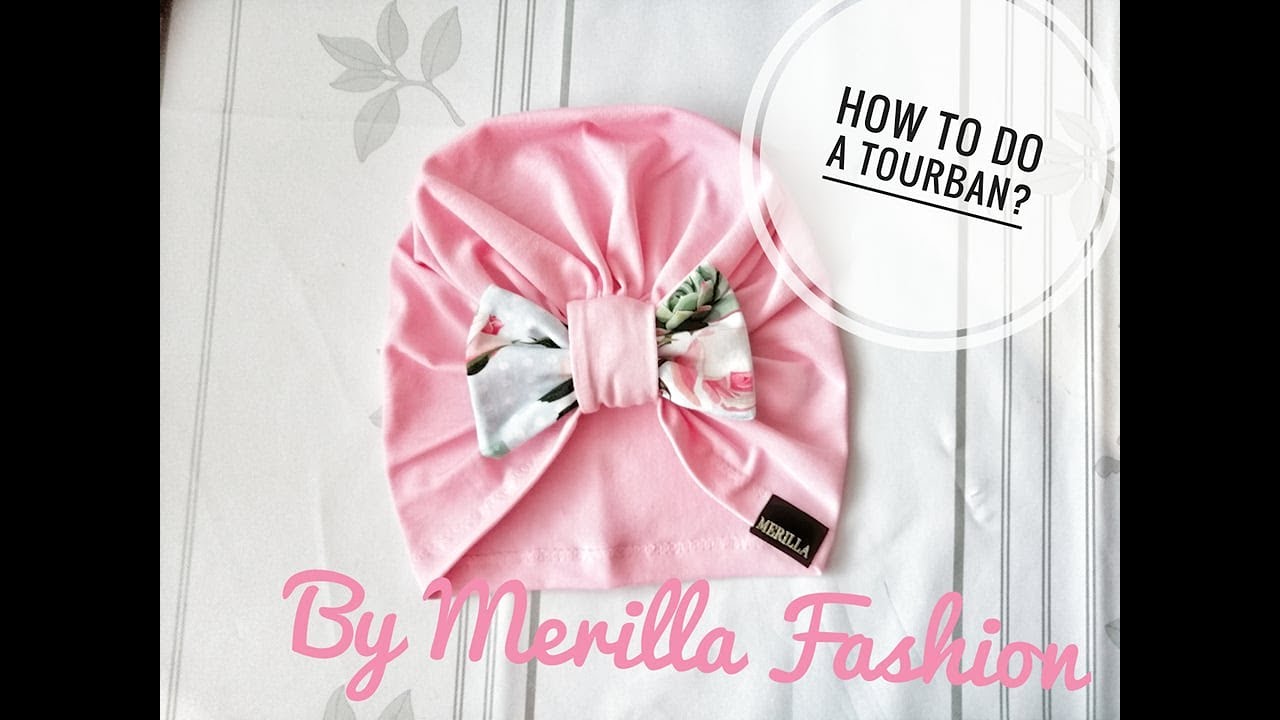 Ako ušiť rýchlo a jednoducho baby turbán? How to do an easy baby turban?