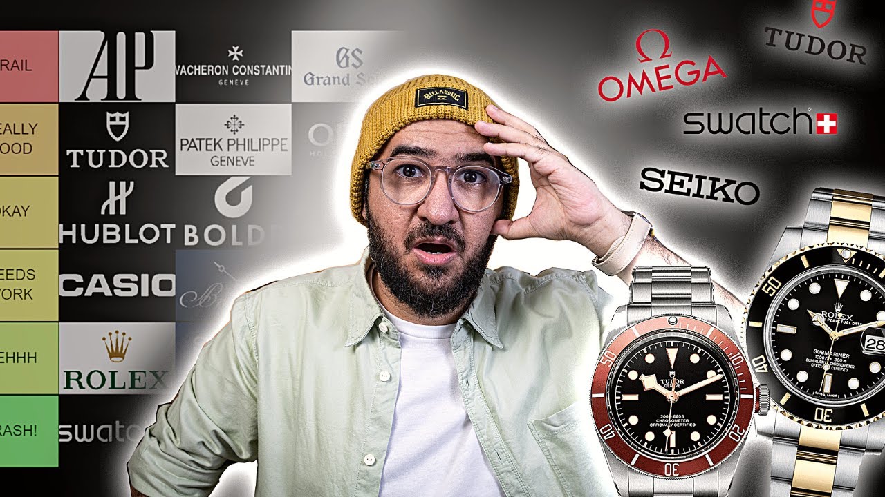 Best & Worst Watch Brands Ranked (Rolex, Tudor, Patek, Seiko, Longines & more)