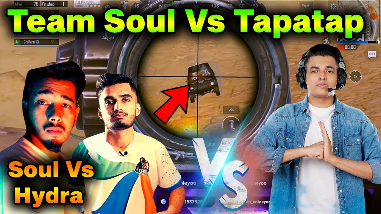 Team Soul Vs Tapatap | Soul Vs Team hydra [Both POV] | #Scout #Mavi #ING | Villager Esports Scrims