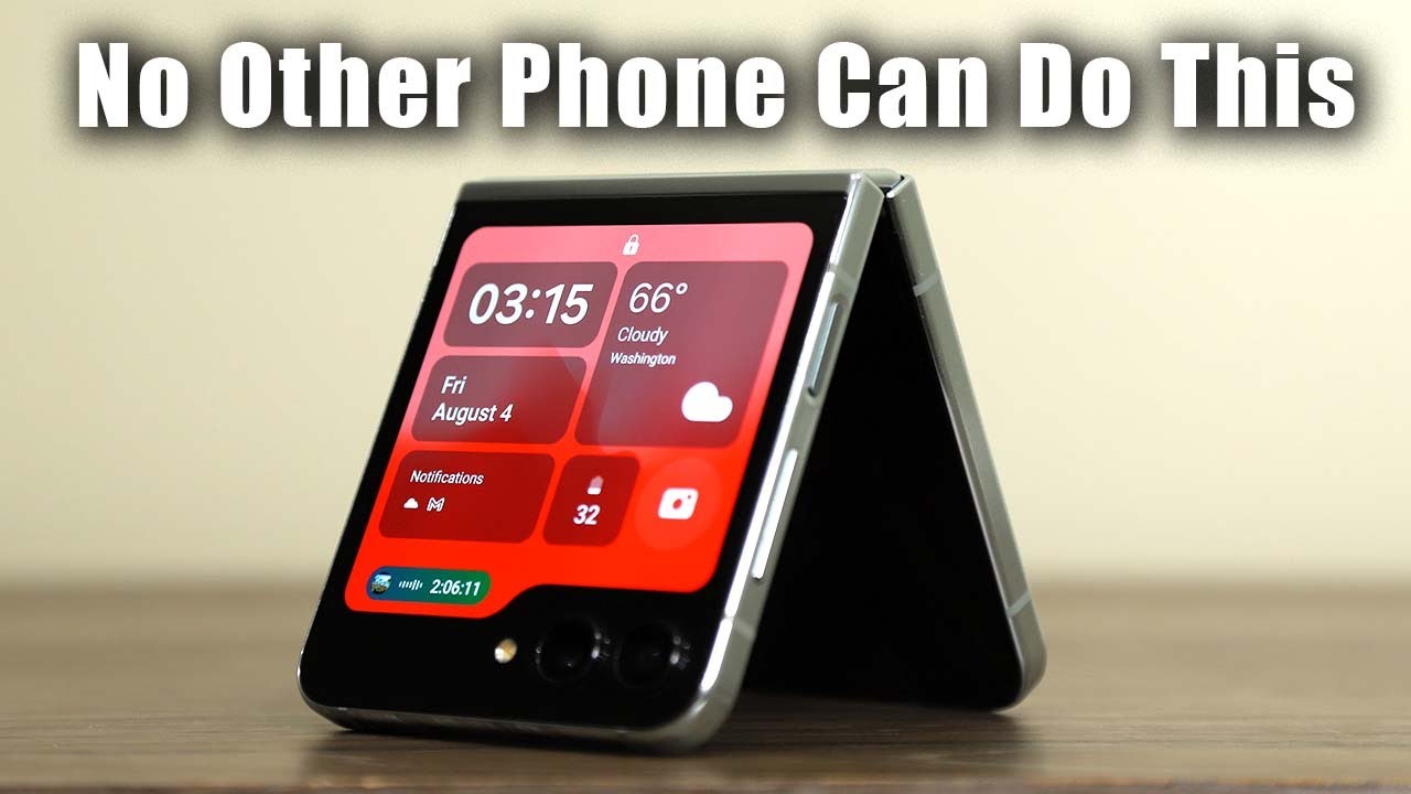 Samsung Galaxy Z Flip 5 - No Other Phone In The World Can Do This
