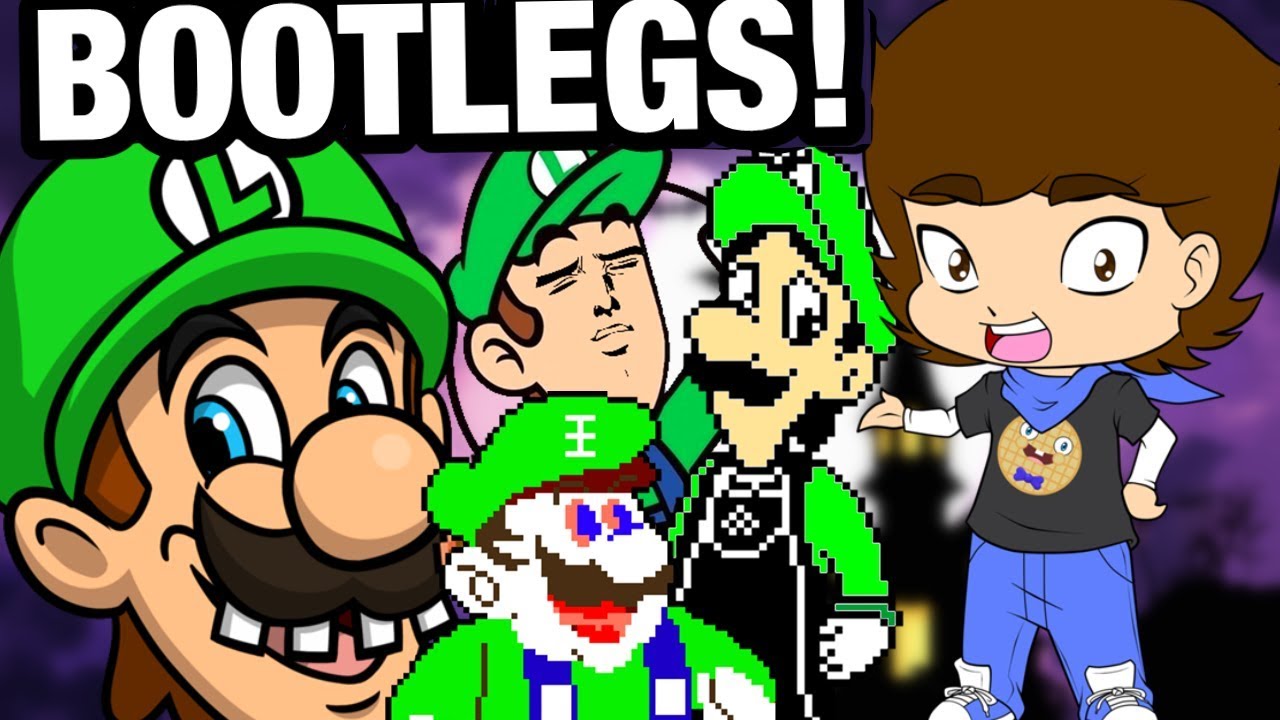Luigi BOOTLEGS and OTHER CRAP - ConnerTheWaffle