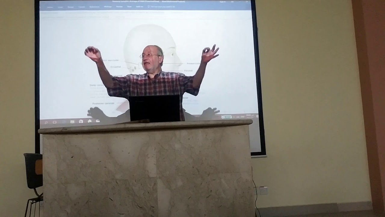 Anatomy of head & neck 80 ( Classic classification of cervical lymph nodes ) , by Dr. Wahdan