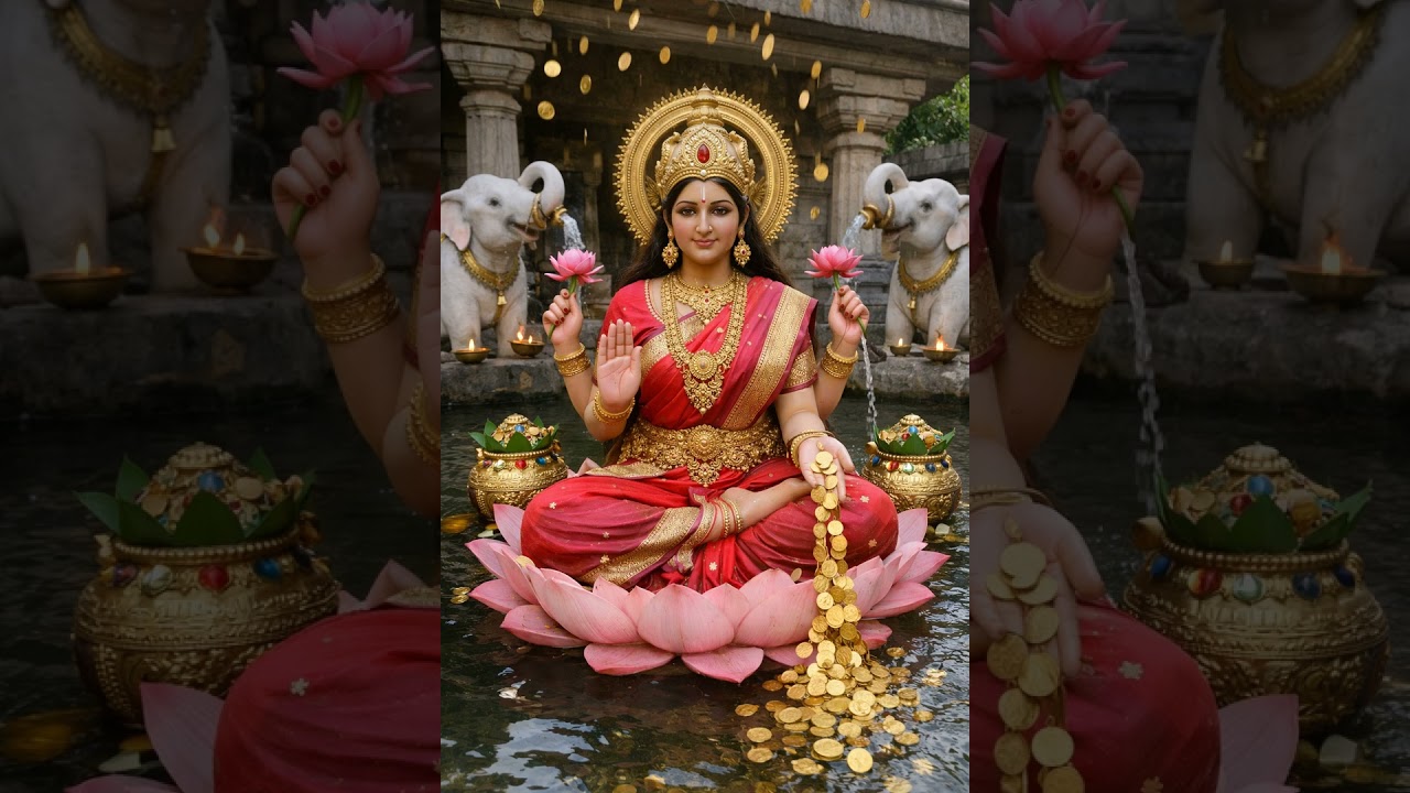 ॐ श्रीं महालक्ष्म्यै नमः🙏🌺🌷 Mahalaxmi beej mantra #trending