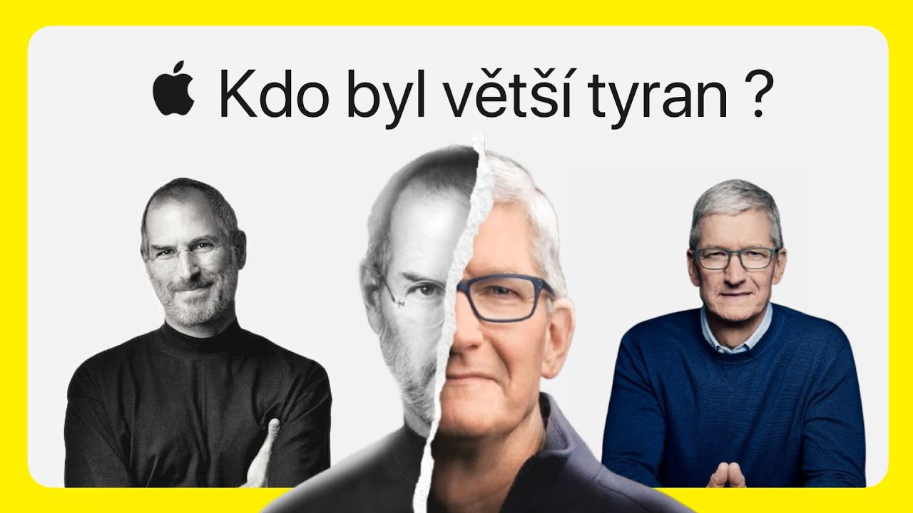 JOBS vs COOK: Kdo dokázal v Applu více? 🍎