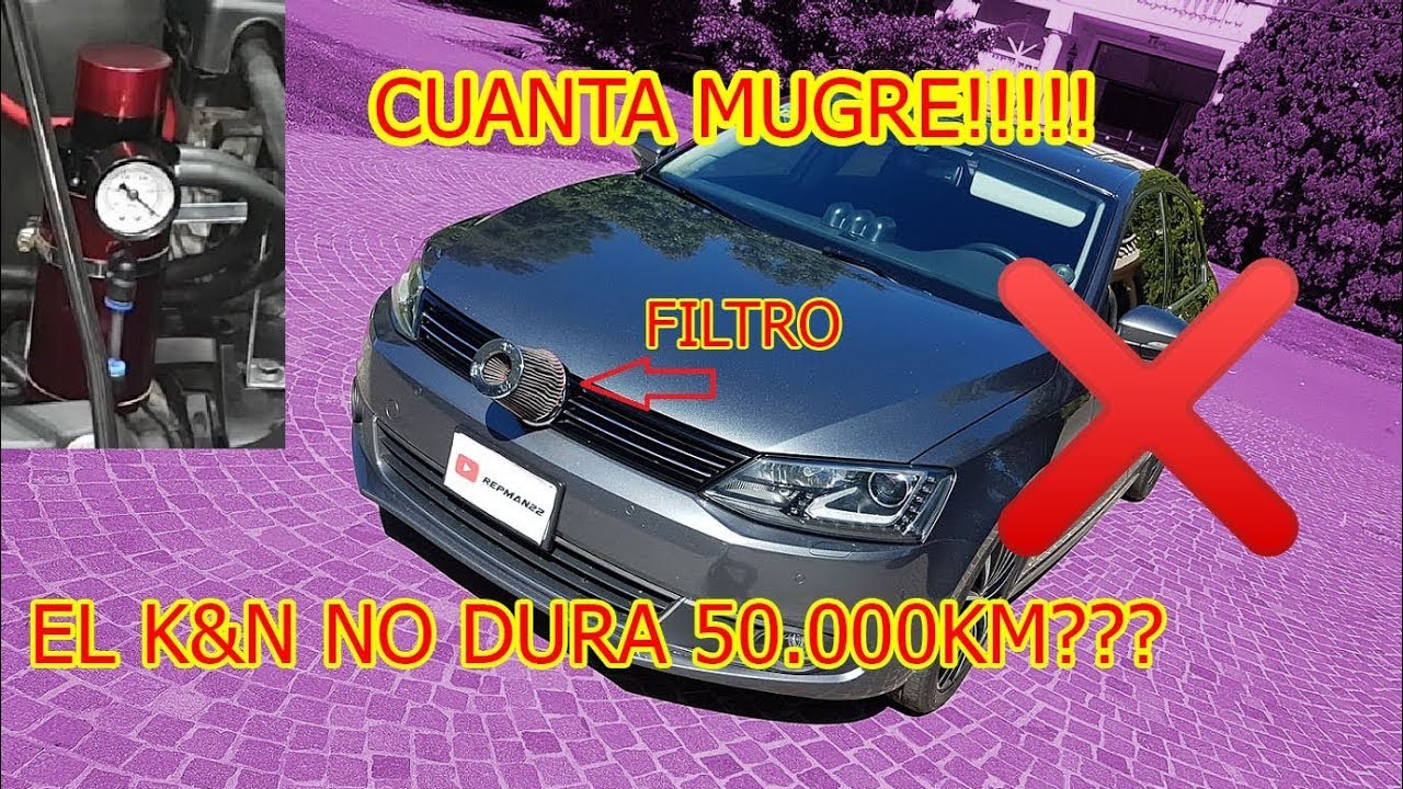 Pense que duraria mas!! 😖 Funciono? Mas Limpieza de catch can! filtro K&N Bi Conico cai