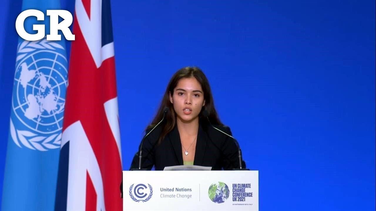 El discurso de Xiye Bastida en la COP26
