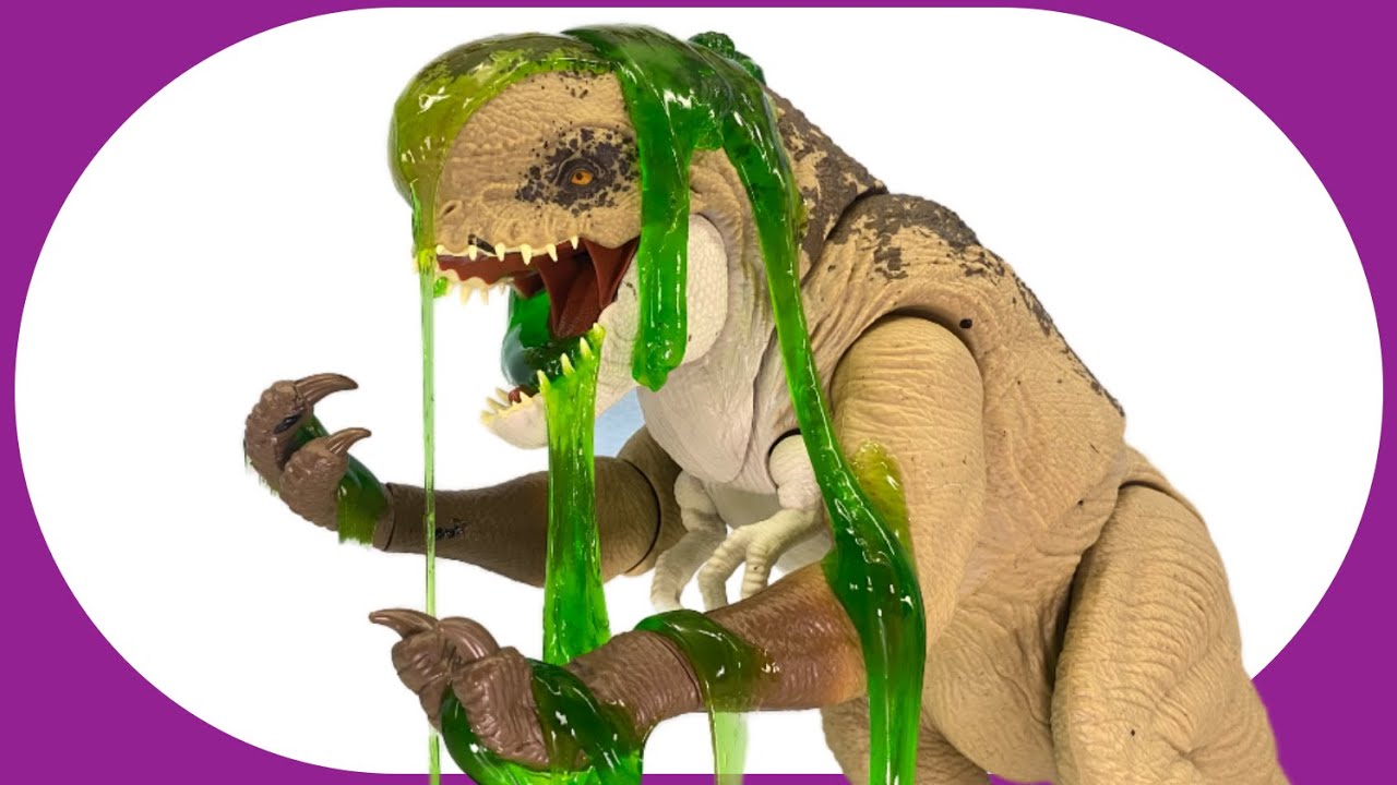 Rebirth of Distortus Rex Hatching Jurassic World SURPRISE EGGS - Mutant Dinosaur DNA