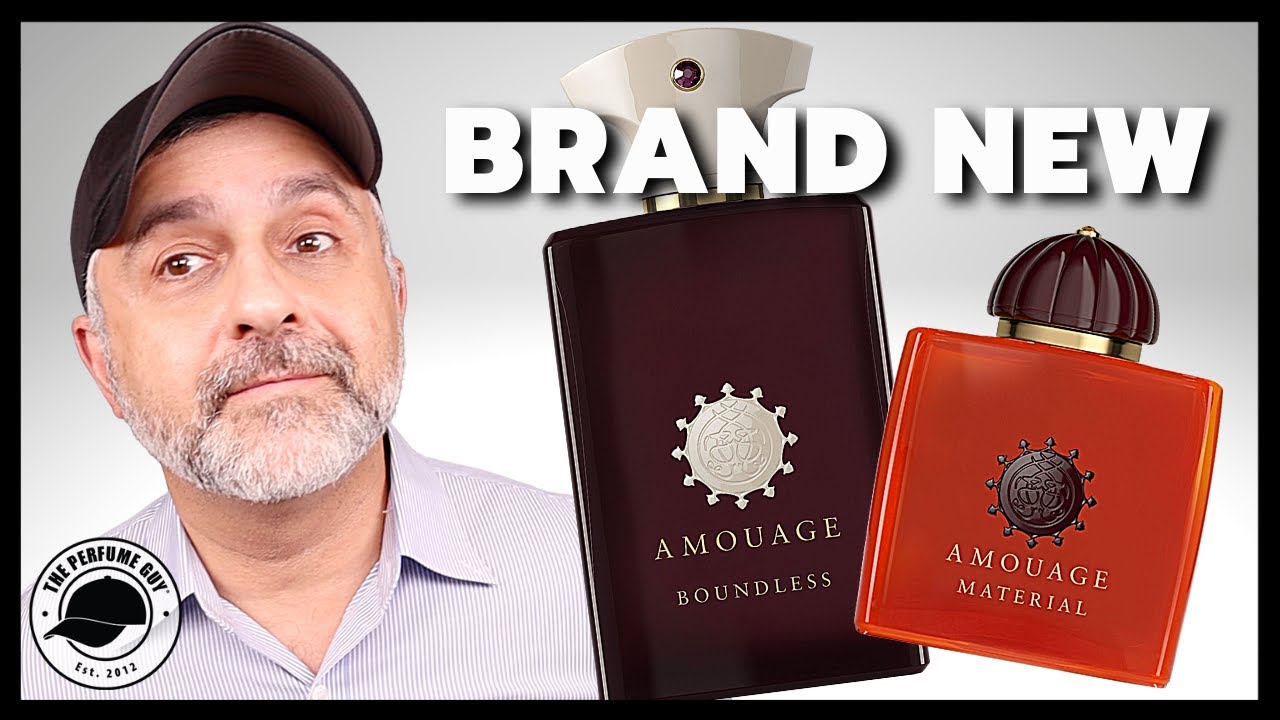AMOUAGE BOUNDLESS AND MATERIAL FRAGRANCE FIRST IMPRESSIONS | Boundless = Spicy, Material = Vanilla