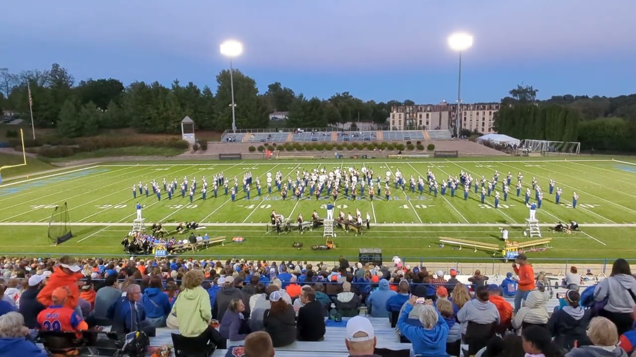 UW Platteville Marching Pioneers September 7, 2024 field show.