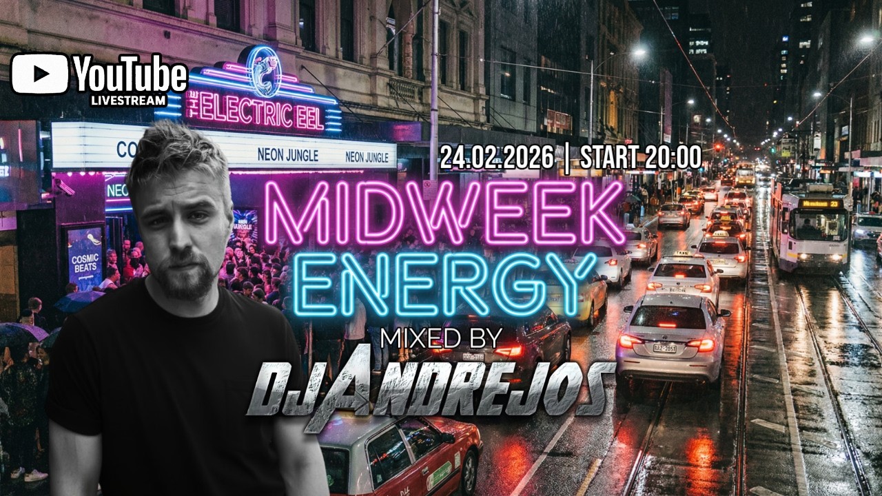 🎧🔥 MIDWEEK ENERGY | NON COMMERCIAL episode | DJ ANDREJOS LIVE 🎧 | 24.02.2026🚀 #techno #darktechno