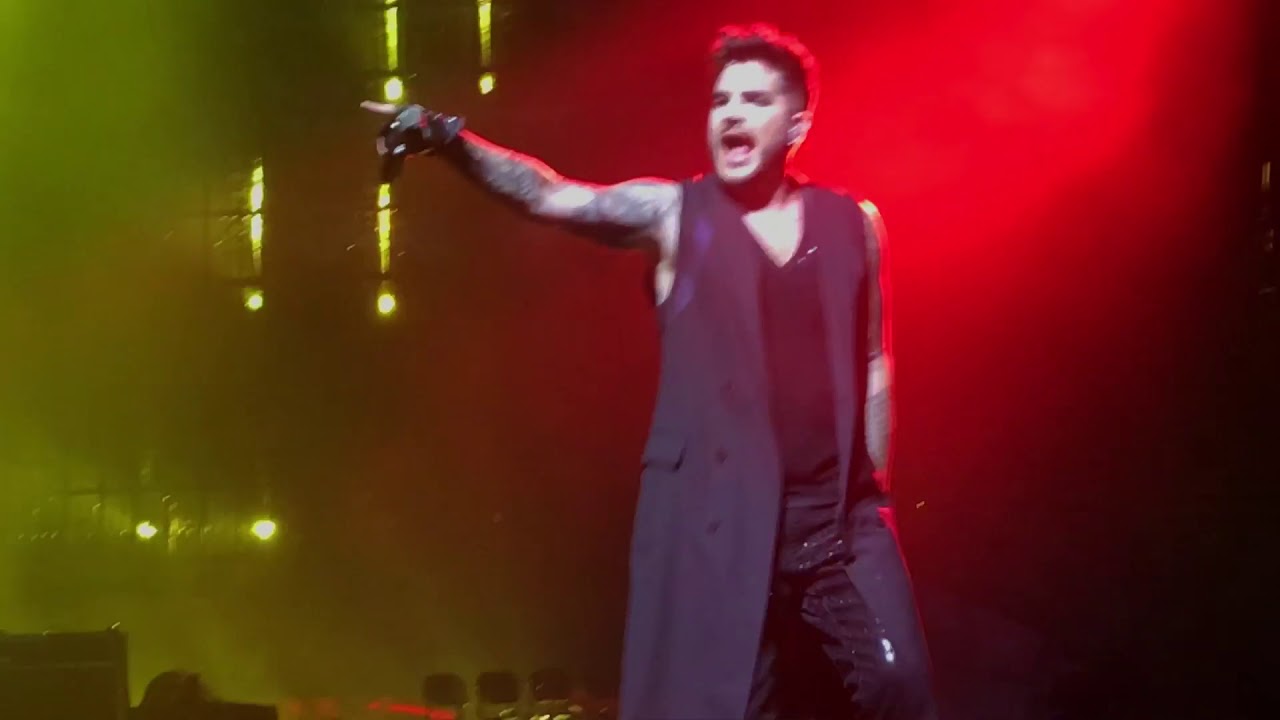 Queen + Adam Lambert - Fat Bottomed Girls live in Budapest