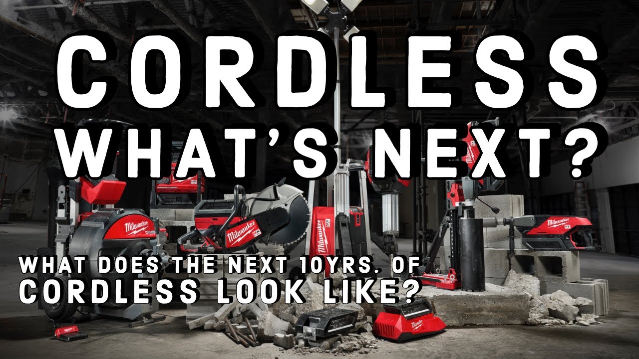 What's Next for Cordless Tools?  NEW Milwaukee MX Fuel Equipment System