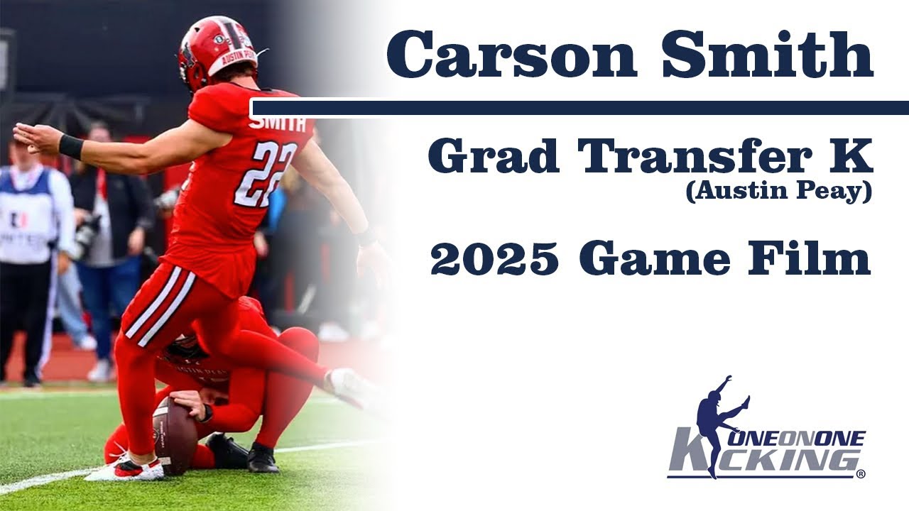Carson Smith | Grad Transfer K (Austin Peay) | 2025 Game Film