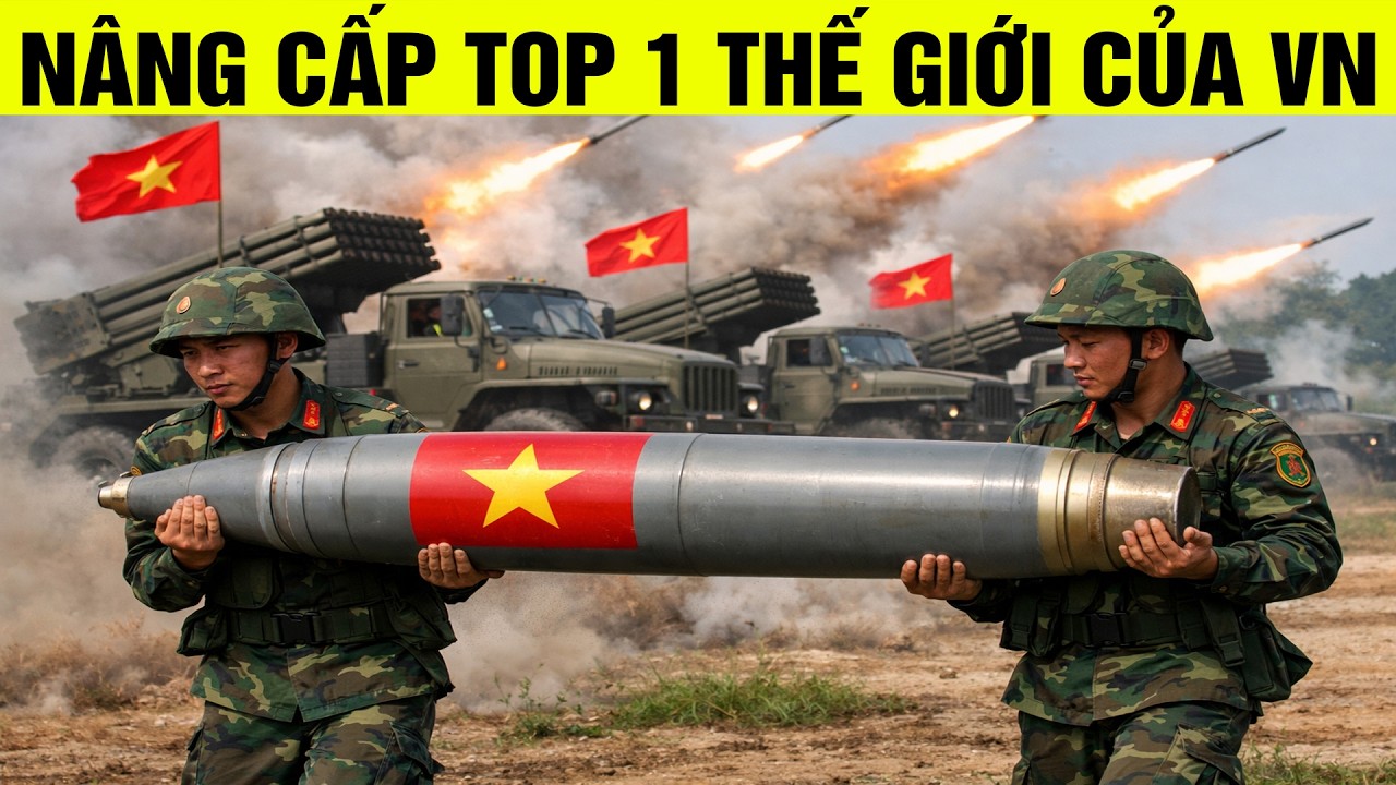 VN nâng cấp pháo phản lực phóng loạt đạt top 1 thế giới