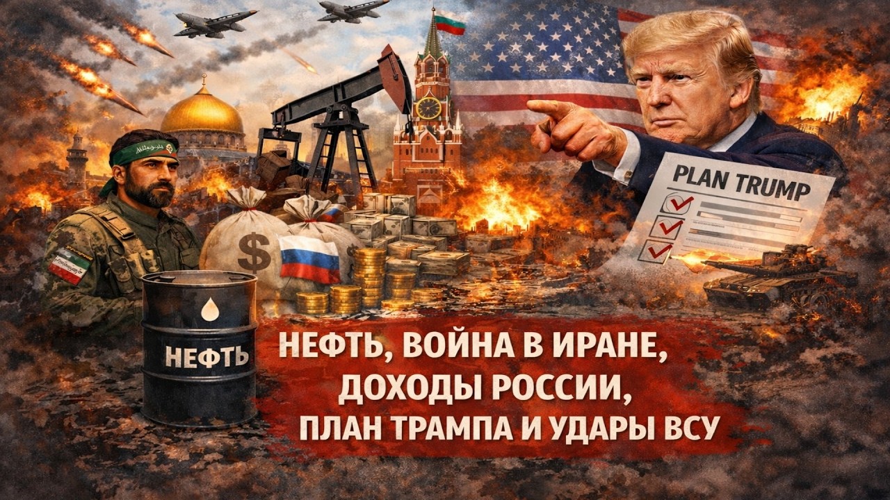 Экономисты КРУТИХИН, МИЛОВ, ЛИПСИЦ ✅ Нефть, война в Иране, доходы России, план Трампа и удары ВСУ