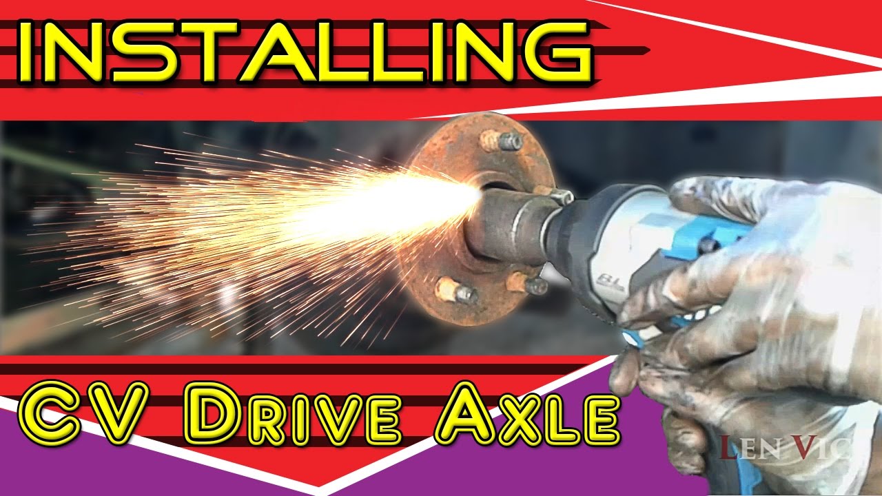 Installing CV Drive Axle - 1995 Jeep Grand Cherokee