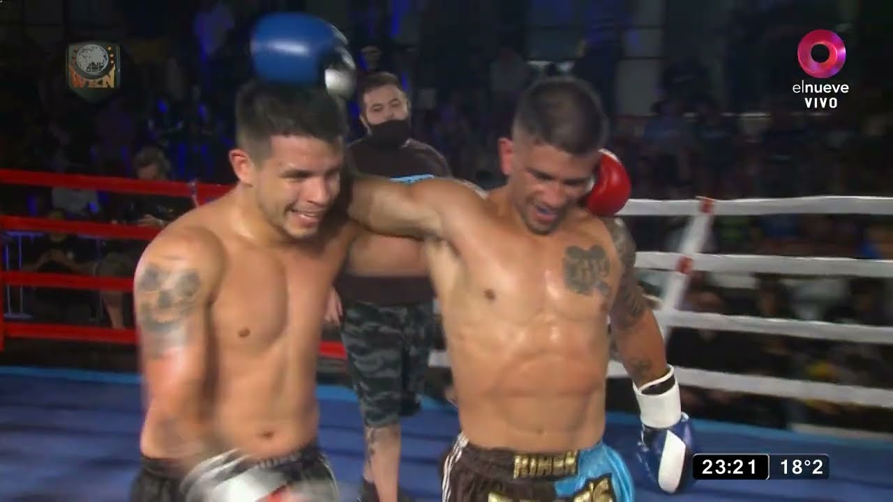 Modalidad kickboxing: Falero Vs. Aguirre por la categoría súper lightweight
