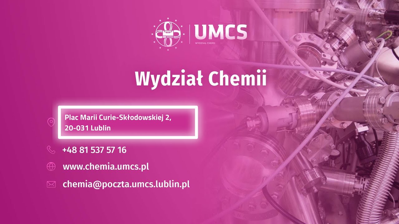 Webinar UMCS 2022 - Wydział Chemii