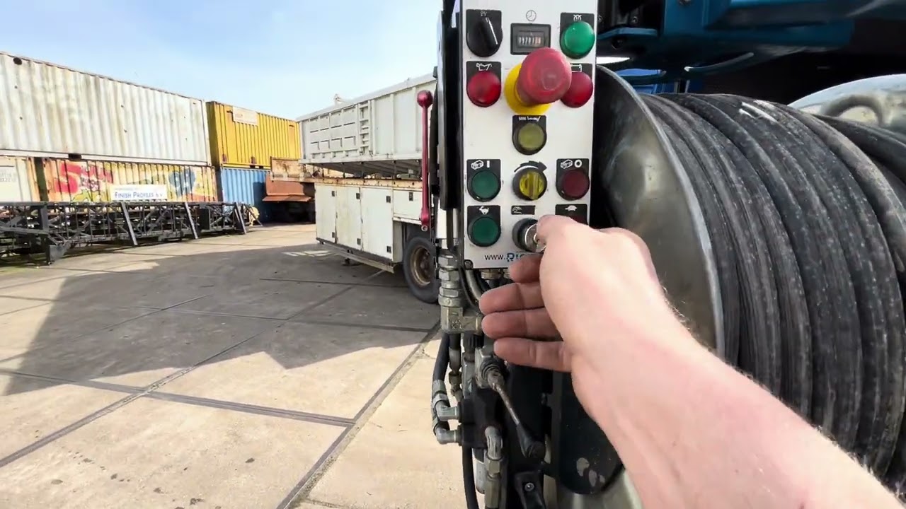 mercedes Sprinter 515 met rioned jetter