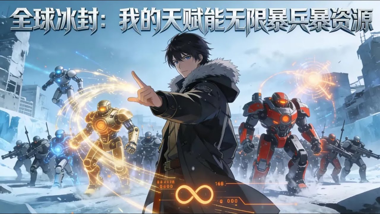 🔥【先發】《全球冰封：我的天賦能無限暴兵暴資源》EP 1-44  |《冰封紀元》降臨現實，零下70度我帶著嫂子只靠一座篝火取暖…曹星激活唯一SSS級天賦“永恆之力”在冰封末世打造出神级领地#anime
