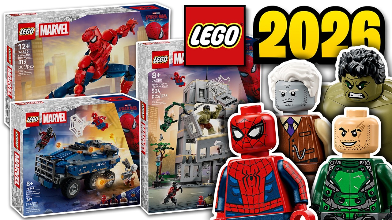 LEGO Marvel Spider-Man Brand New Day Sets OFFICIALLY Revealed