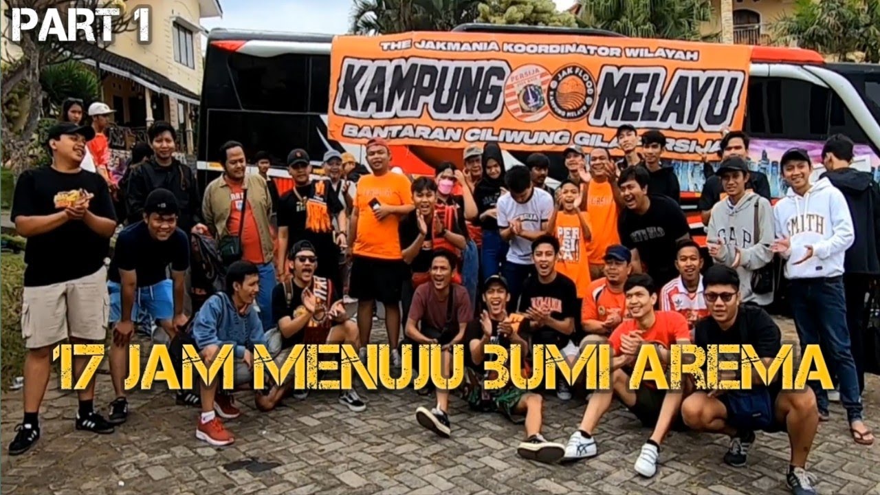 LUAR BIASA !!! JAKMANIA BERAKSI AWAY MALANG | AREMA VS PERSIJA 2022