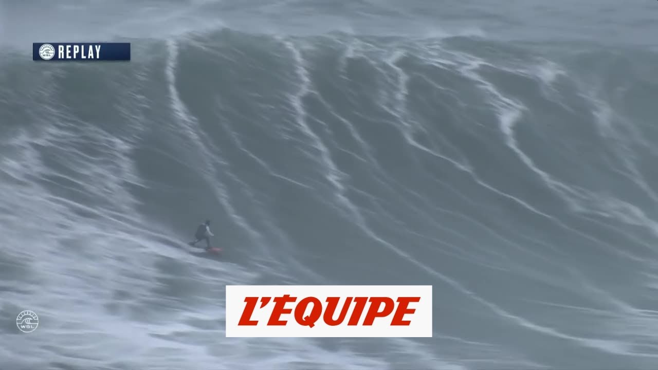 Lucas Chianca impressionne &agrave; Nazar&eacute; - Adr&eacute;naline - Surf